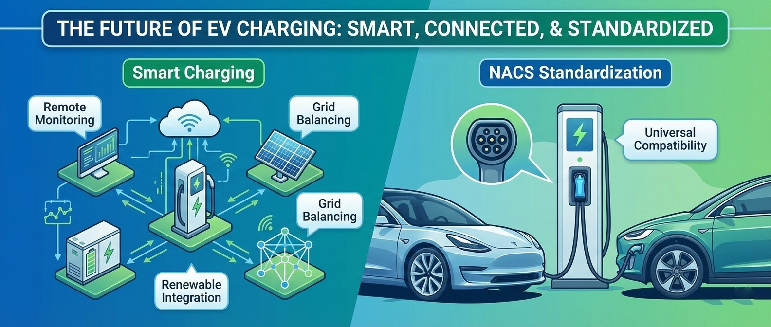 EV Charging Infrastructure 2025 - Smart Charging Solutions