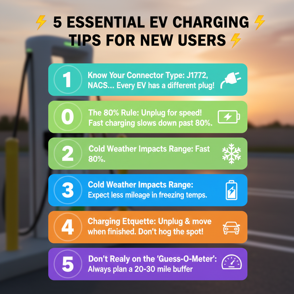 Essential EV Charging Tips - Connector Types and Charging Best Practices