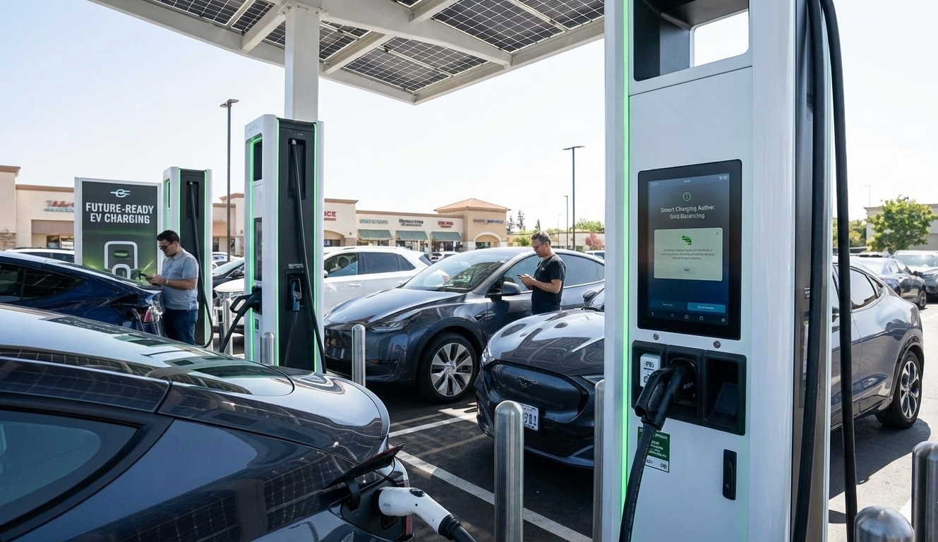 The 2025 EV Charging Landscape - Smart Infrastructure Business Opportunity